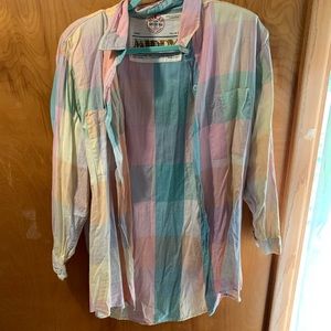 Vintage Pastel Flannel